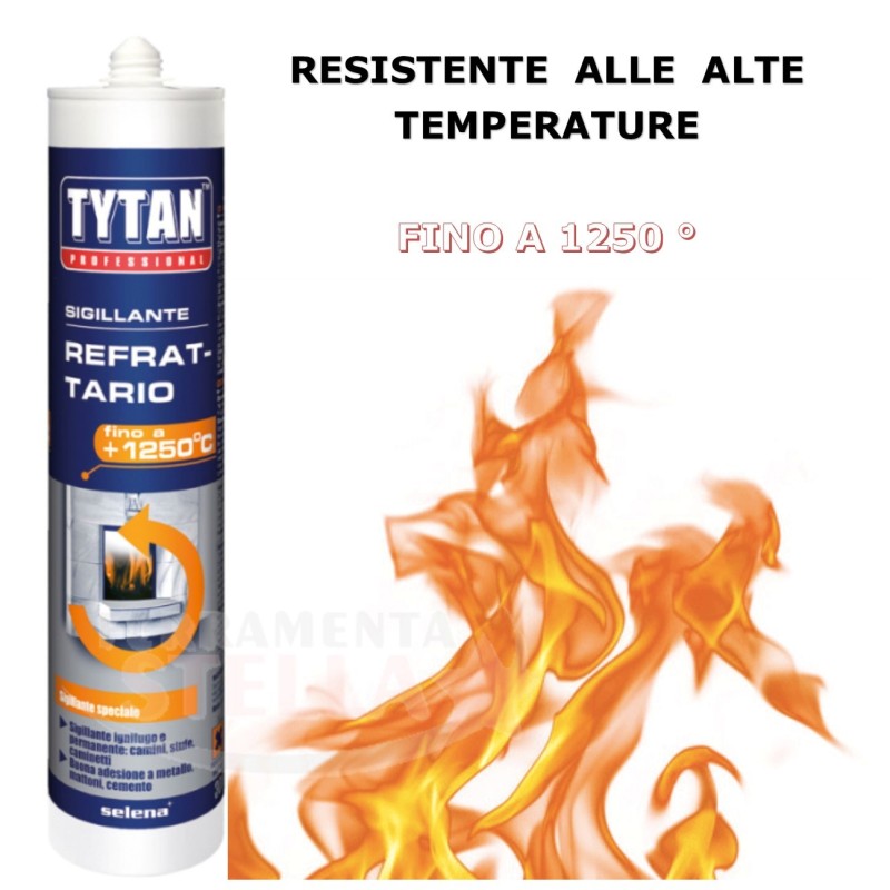 SILICONE SIGILLANTE MASTICE REFRATTARIO ALTE TEMPERATURE 1250∞ CAMINETTI STUFE SILICONE SIGILLANTE MASTICE REFRATTARIO ALTE TEMPERATURE 1250∞ CAMINETTI STUFE