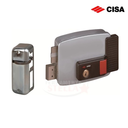SERRATURA ELETTRICA CISA 11670 PORTA PORTONCINO INGRESSO LEGNO - SINISTRA - ENTRATA 60