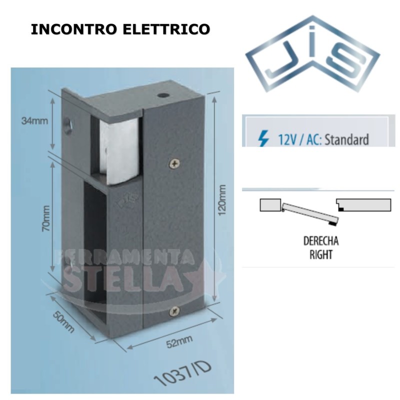 INCONTRO ELETTRICO CONTROPIASTRA
