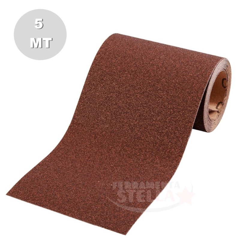 CARTA ABRASIVA AL CORINDONE SUPERFICIE LATTICE KPF MT 5 GRANA 100 H.115