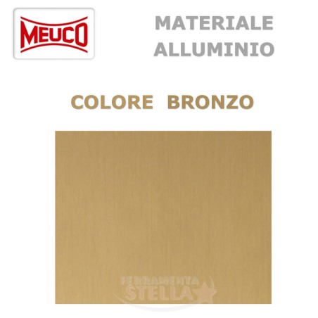 GOCCIOLATOIO SOGLIA SOTTOPORTA INFISSI - IN ALLUMINIO BROZO - ART 146 - PREZZO A TAGLIO AL METRO