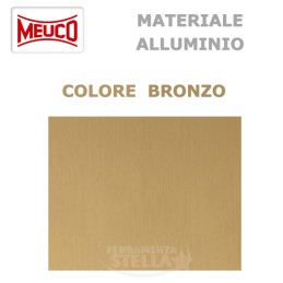 GOCCIOLATOIO SOGLIA SOTTOPORTA INFISSI - IN ALLUMINIO BROZO - ART 146 - PREZZO A TAGLIO AL METRO