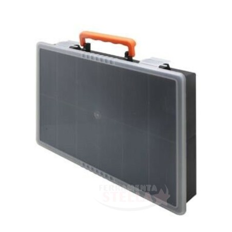 PORTAMINUTERIE VALIGETTA PORTA ACCESSORI PICCOLI IN PLASTICA - 35x23x5,5 - H 12 DIVISORI