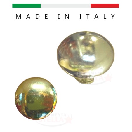 POMO POMOLINO POMELLO POMELLINO TONDO ORO LUCIDO ANTA CASSETTI MOBILI CUCINA