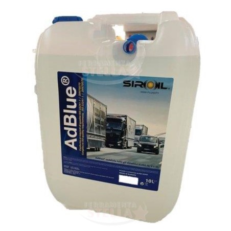ADBLUE AD BLUE ADDITIVO PER CATALIZZATORE - CONF DA 10 LT - CON BECCUCCIO PER VEICOLI EURO 6