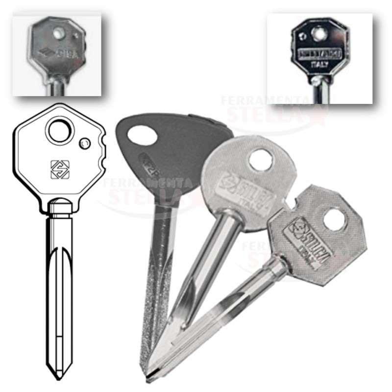 SERVIZIO DI DUPLICAZIONE CHIAVE - TIPOLOGIA  CHIAVE A SPILLO TIPO FIAM - Yale - Varie