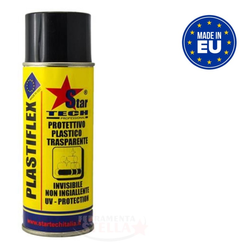 SPRAY VERNICE TRASPARENTE PROTETTIVA - TIPO PLASTIVEL - PER TUTTE LE SUPERFICI