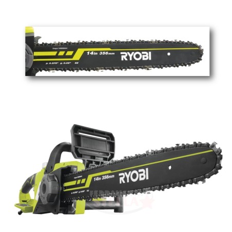 ELETTROSEGA ELETTRO SEGA RYOBI - BARRA E CATENA LAMA DA 35 - 1900 W ELETTRICA