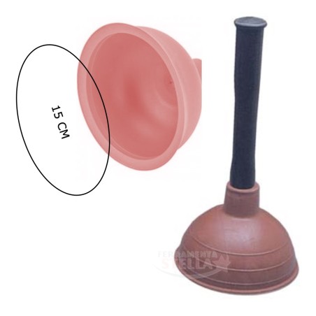 STURALAVANDINO STURA LAVANDINO A VENTOSA IN GOMMA - DIAMETRO 15 CM