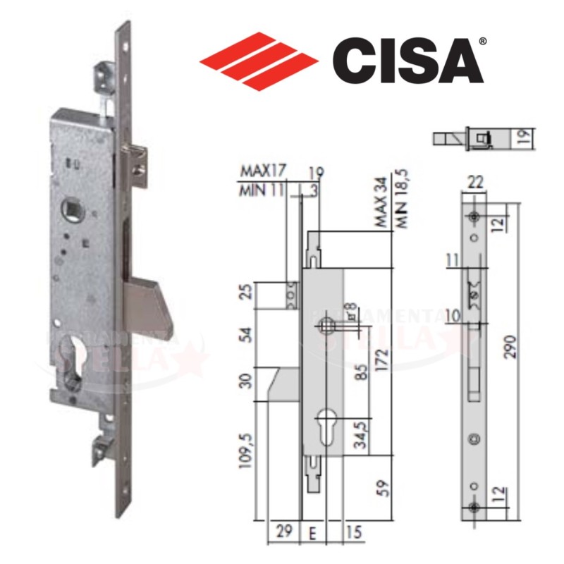 SERRATURA CISA 46225 