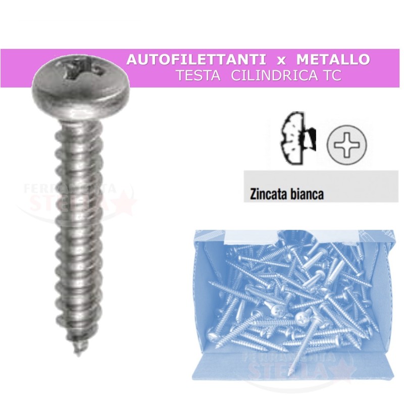 4,8 X 22 - zincata - pz 500
