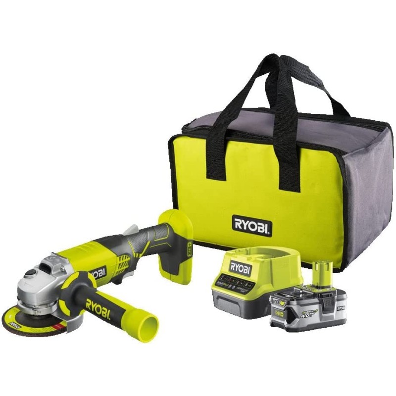 TRAPANO AVVITATORE A PERCUSSIONE 18V RYOBI - 2 BATTERIE DA 2,5 hA - INSERTO E BORSA DA TRASPORTO - OFFERTA 