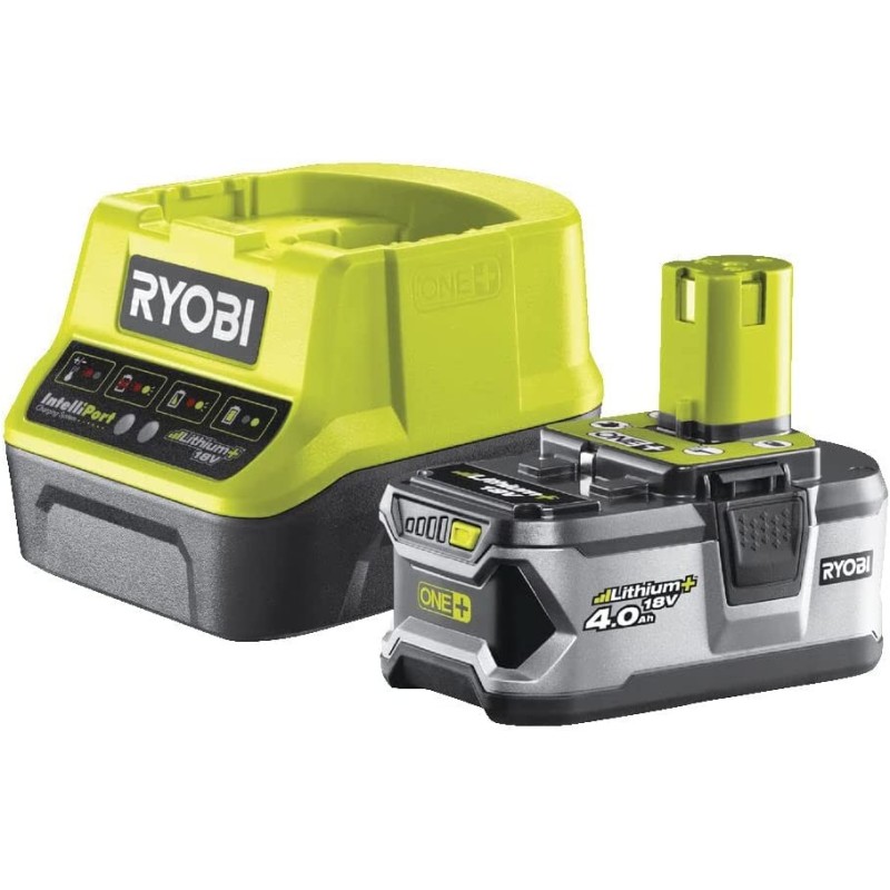 TRAPANO AVVITATORE A PERCUSSIONE 18V RYOBI - 2 BATTERIE DA 2,5 hA - INSERTO E BORSA DA TRASPORTO - OFFERTA 