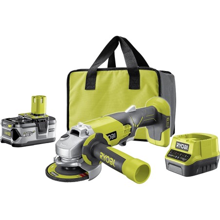 TRAPANO AVVITATORE A PERCUSSIONE 18V RYOBI - 2 BATTERIE DA 2,5 hA - INSERTO E BORSA DA TRASPORTO - OFFERTA 