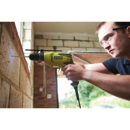 TRAPANO AVVITATORE A PERCUSSIONE W800 RYOBI - IN VALIGETTA - CON LED DI ILLUMINAZIONE OFFERTA 