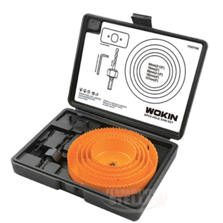 SET 5 SEGHE A TAZZA BOSCH DIAM. DA 60 A 92 FORO FORARE FRESE profondit‡ MM 32