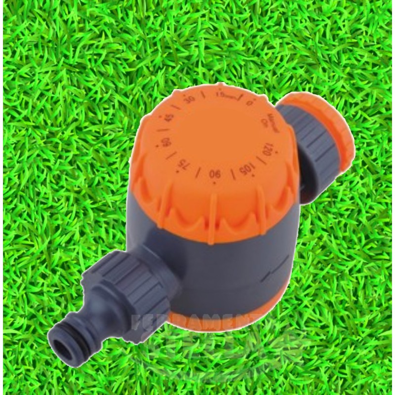 TIMER IRRIGAZIONE GIARDINO GIARDINAGGIO MANUALE - MINUTI DA 1 A 120 - per FIORIERE PIANTE ESTATE