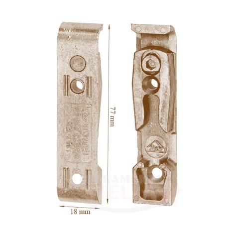 INCONTRO DK ARIA 4 ROTO R604B42 x CREMONESI DK REGOLABILE