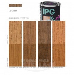 IMPREGNANTE PRIMER COLORE PROTETTIVO LEGNO A ACQUA AXEL IDROSOL - NOCE SCURO - 0.75 LT 2