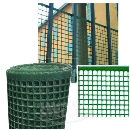 RETE MULTIUSO IN PLASTICA VERDE x RECINZIONE