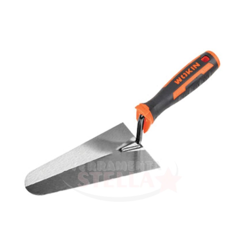 CAZZUOLA A PUNTA TONDA BRIXO 18 CM MANICO MANICO IN GOMMA CUCCHIAIA MURATORE