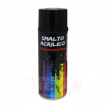 SMALTO SPRAY CROMATURA CROMO LUCIDO ARGENTO x CORNICI OGGETTI D'ARTE 400ML ACEM
