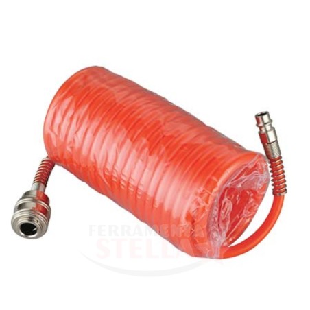 SPIRALE COMPRESSORE CON ACCESSORI MAX ESTENSIONE 10 MT 8 X 6 CON RACCORDI