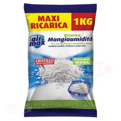 RICARICA AIR MAX SALI ASSORBIUMIDITA' UNIVERSALI 1350 GR UMIDITA' MANGIAUMIDITA'- 3 da 450 gr