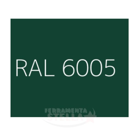 SMALTO SMALTINO RITOCCO SINTETICO VERNICE PITTURA LEGNO FERRO 125 ML - VERDE MUSCHIO RAL 6005