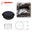 TAPPO COPRIFORO COPRIVITE x SERRAMENTI IN ALLUMINIO - COLORE NERO - PLASTECO - OFFERTA 1000 PZ