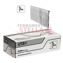 GRAFFETTE PUNTE X FISSATRICE GRAFFATRICE CHIODATRICE CHIODI TAPEZZIERE RAPID 5000 pz - 19 mm CON TESTA RAPID ESCO ROCAFIX