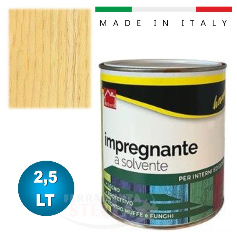 Impregnante a solvente per legno interni esterni | FERRAMENTASTELLA.it
