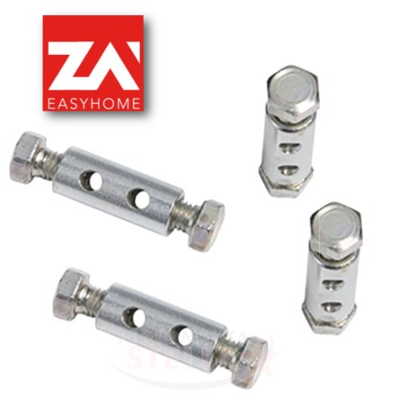 Morsetto Zincato per Fune 3 mm - 4 Pezzi | FerramentaStella.com