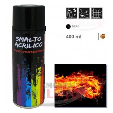 Spray alte temperature 800° colore venice nero | ferramentastella.it