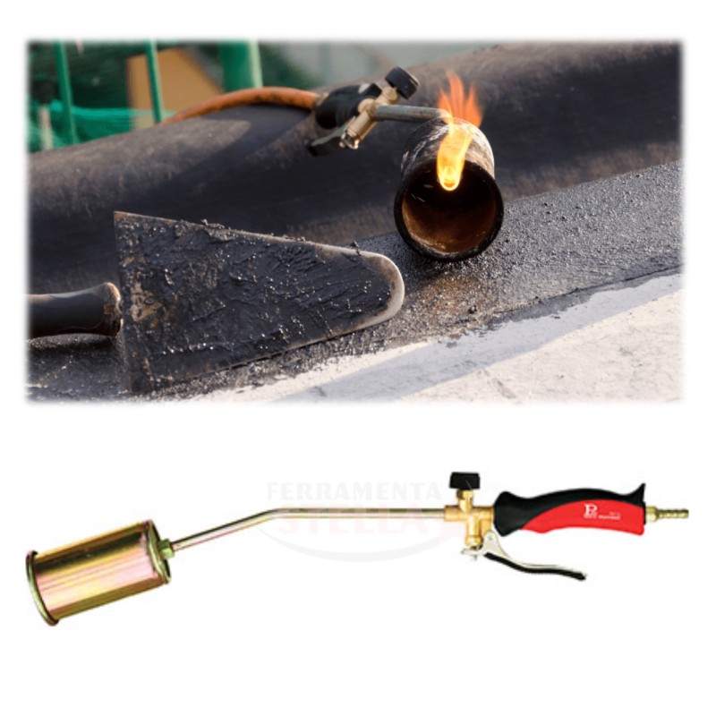 Lancia cannello gas con leva cm 60 bruciatore | ferramentastella.com