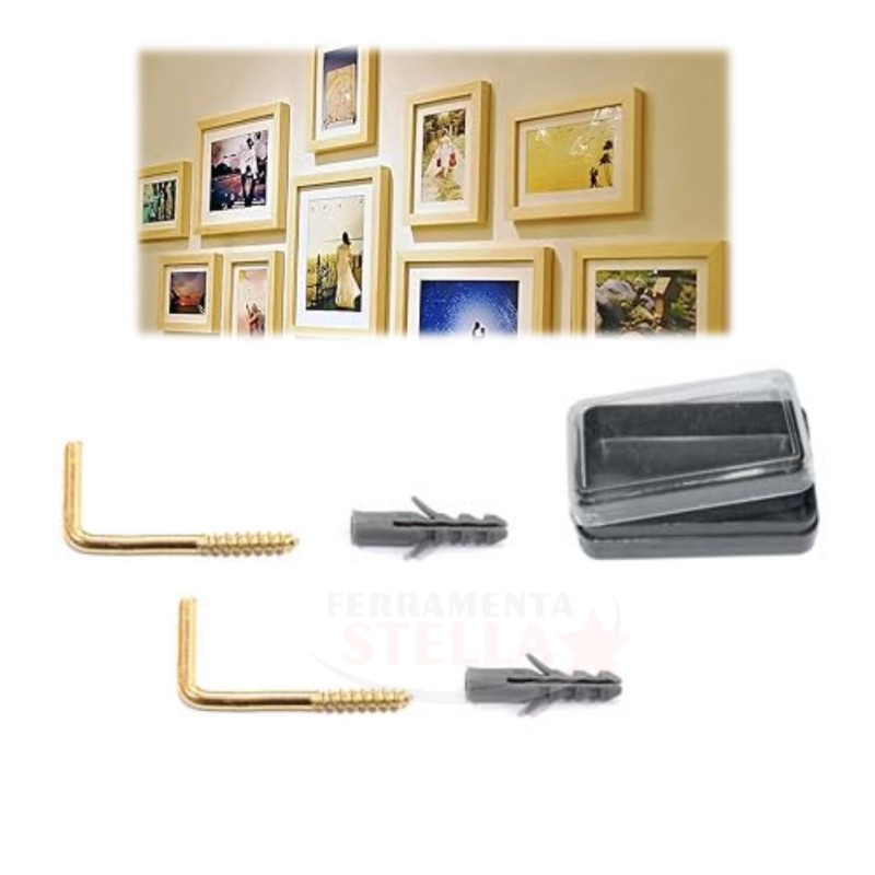 Tassello gancio quadro Rapid 4mm 10 pz | ferramentastella.com