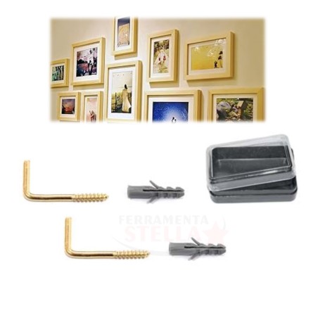 Tassello gancio quadro Rapid 4mm 10 pz | ferramentastella.com