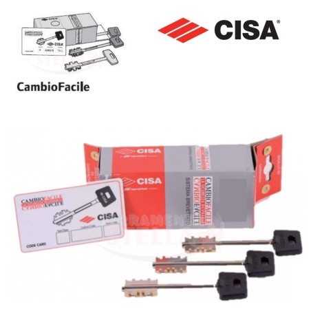 Kit cofanetto chiavi cambio facile cisa | ferramentastella.it