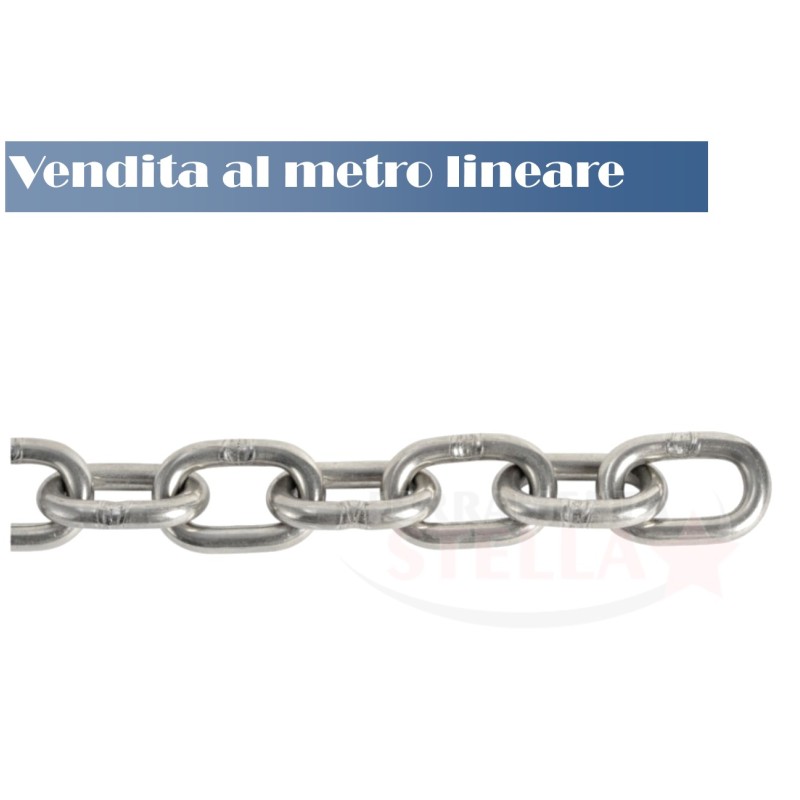 Catena genovese n. 24 antifurto maglia tonda | ferramentastella.it
