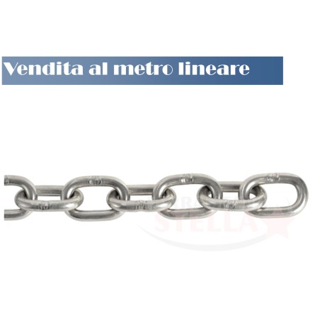Catena genovese n. 24 antifurto maglia tonda | ferramentastella.it
