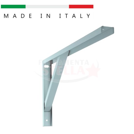 Reggimensola ripostiglio zinco 30cm portata 80kg | ferramentastella.com