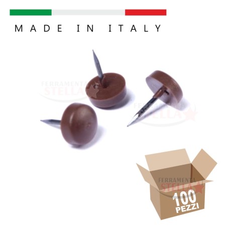 PARACOLPO MARRONE NOCE CHIODO FISSO | ferramentastella.com