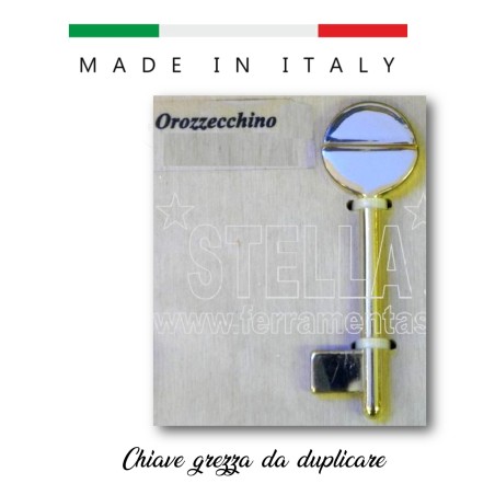 CHIAVE VERGINE DUPLICABILE NEUTRA PORTA PORTE