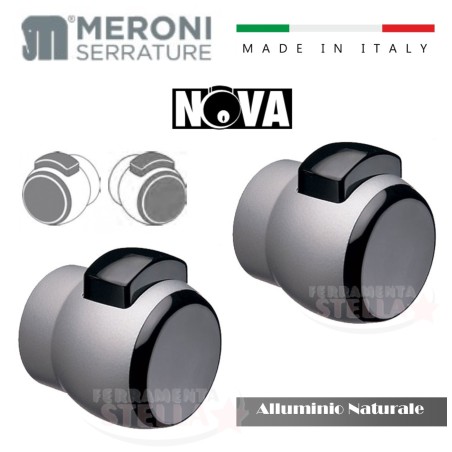 Serratura meroni premi apri 11 alluminio | ferramentastella.it