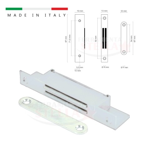 Calamita per mobili chiusura magnetica incasso | ferramentastella.it