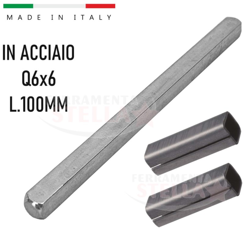 Adattatore quadro da 6 a 8 per maniglia di porte | ferramentastella.it