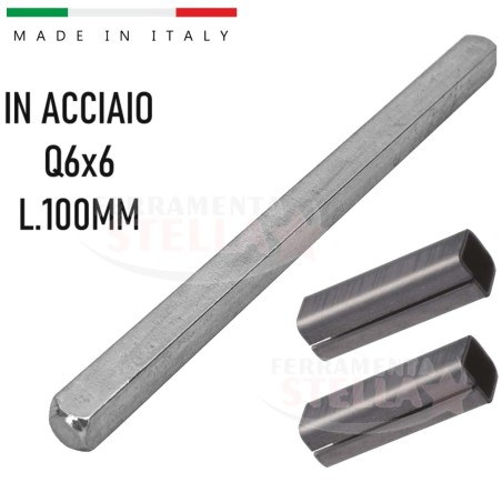 Adattatore quadro da 6 a 8 per maniglia di porte | ferramentastella.it