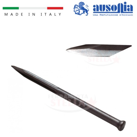 Scalpello punta in acciaio riaffilabile ausonia | ferramentastella.it