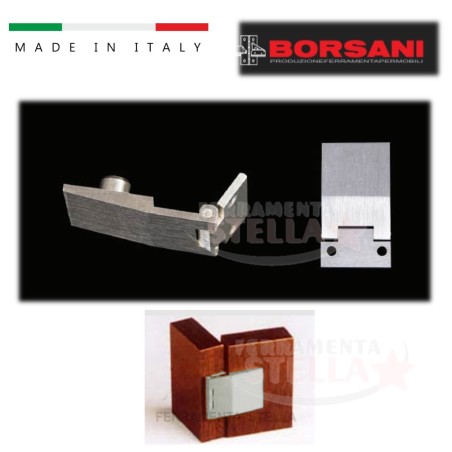 Cerniera cerniere a vista ottone nikel satinato | ferramentastella.it