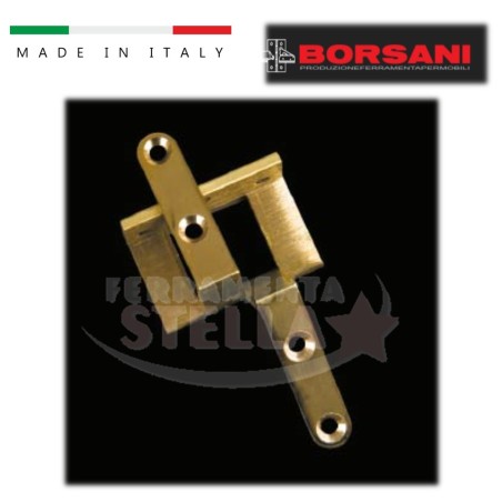 Cerniera cerniere ottone lucido porta doppia | ferramentastella.it